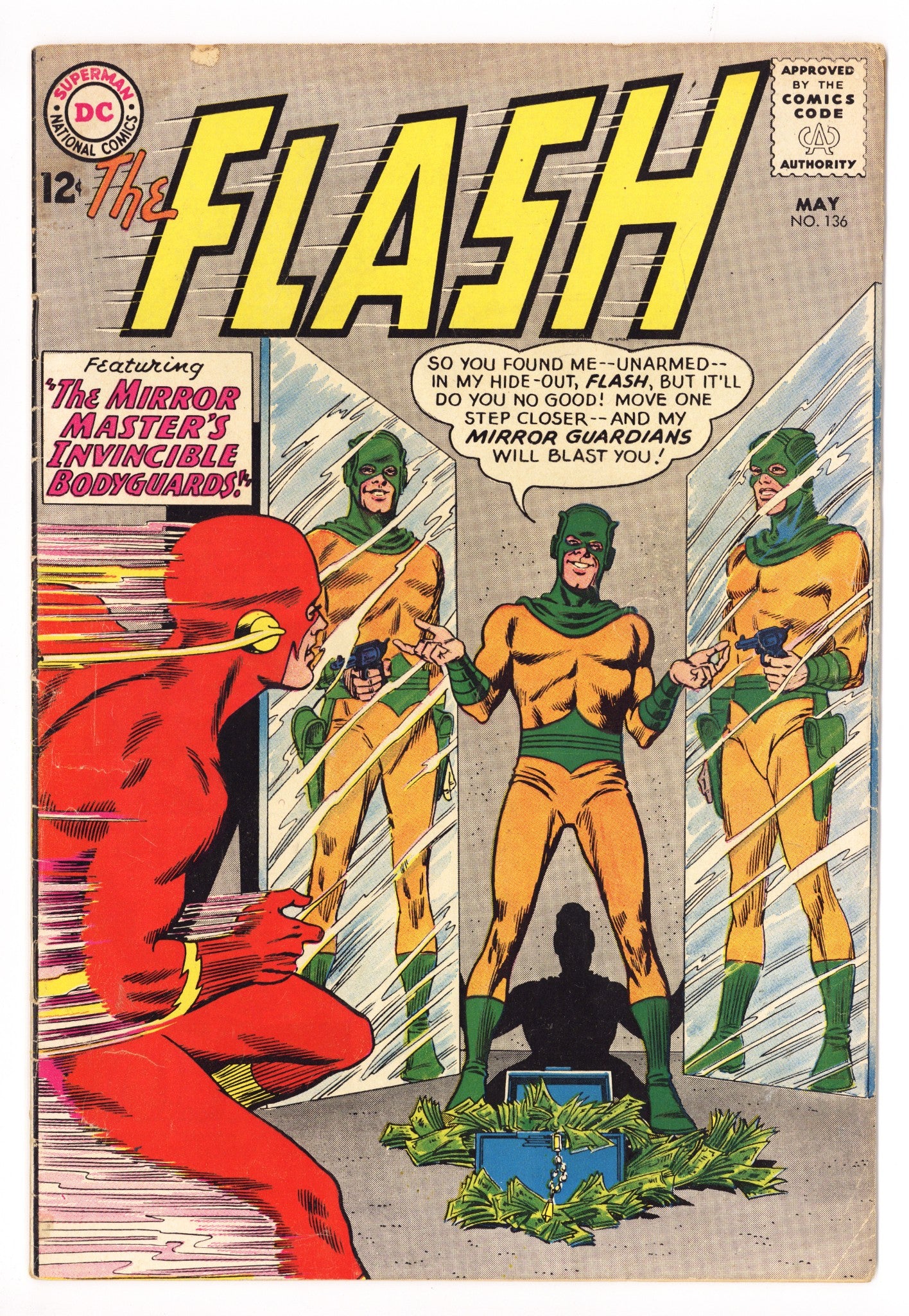 The Flash Vol 1 136 VG+ (4.5) (1963) 