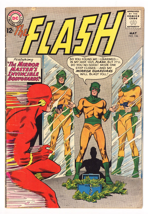 The Flash Vol 1 136 VG+ (4.5) (1963)