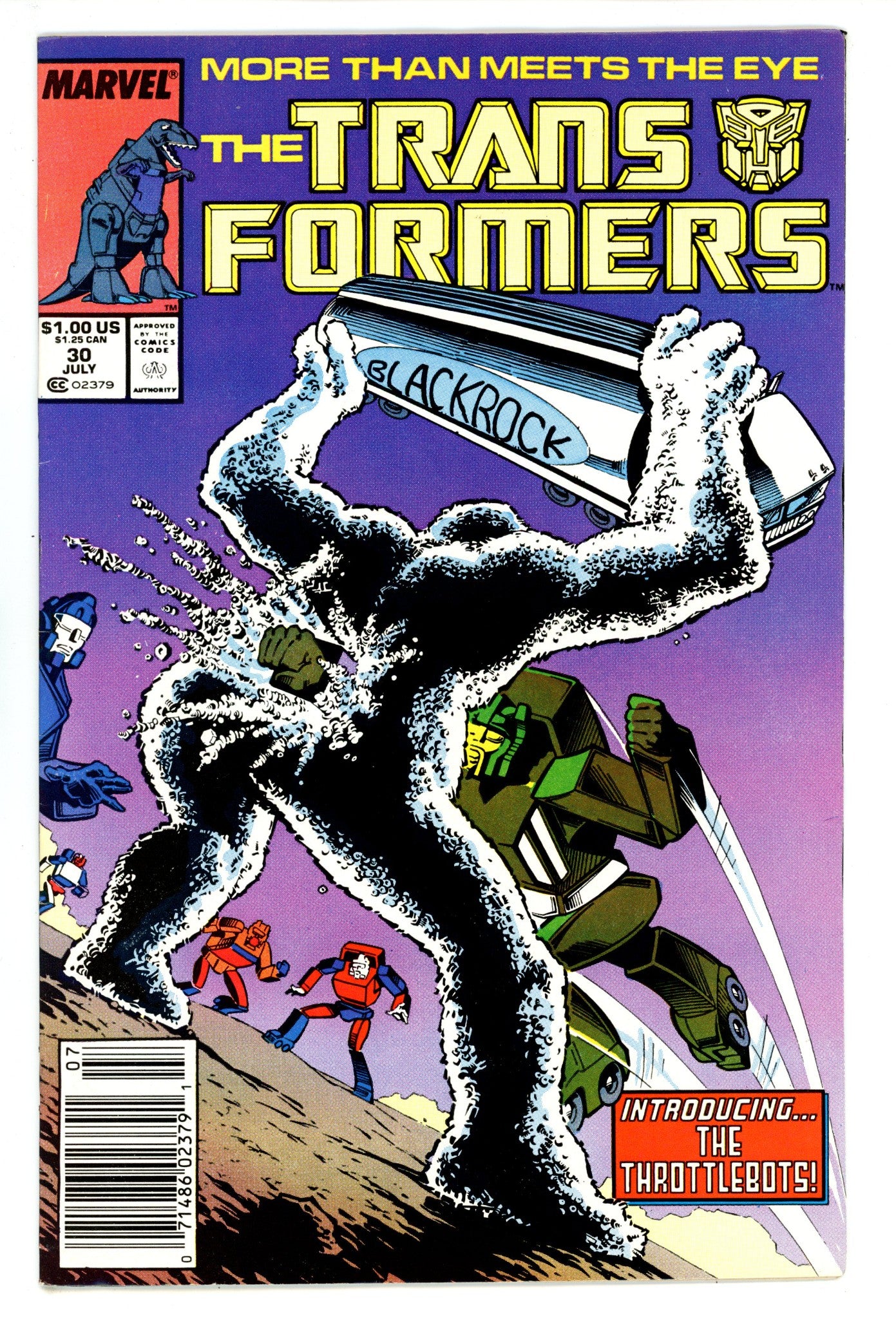 The Transformers 30 Mid Grade (1987) Newsstand 