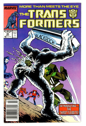The Transformers 30 Mid Grade (1987) Newsstand
