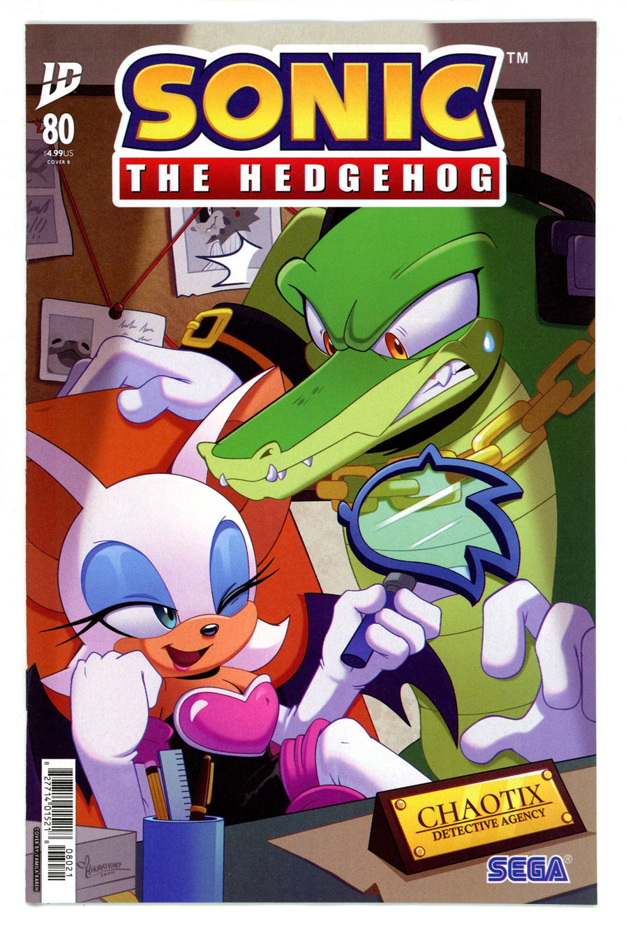 Sonic The Hedgehog Vol 3 80 Kareh Variant (2025)