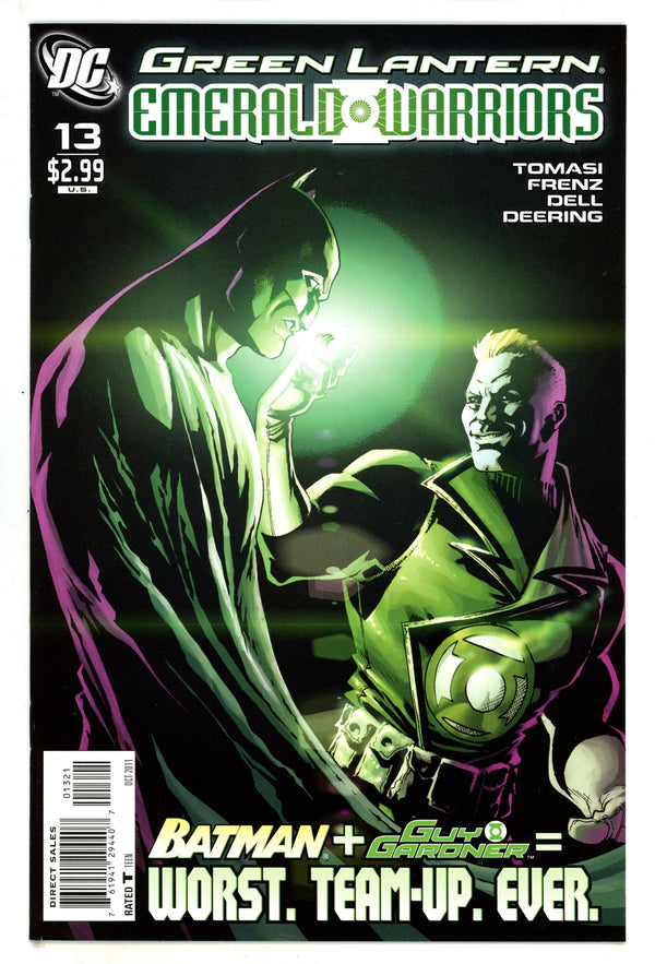 Green Lantern: Emerald Warriors 13 High Grade (2011) Woods Variant