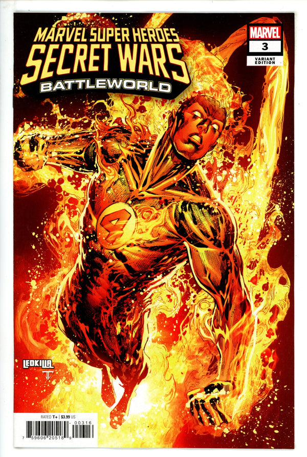Marvel Super Heroes Secret Wars Battleworld 3 Lashley Incentive Variant NM- (2024)