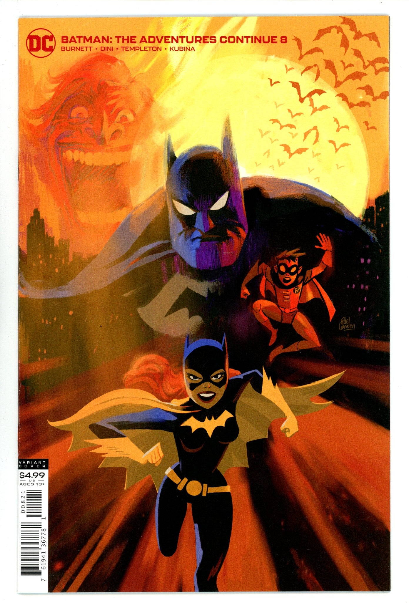 Batman: The Adventures Continue 8 High Grade (2021) Carmen Variant 