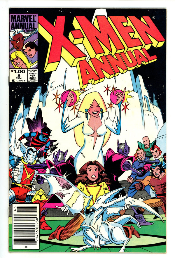 X-Men Annual Vol 1 8 High Grade (1984) Newsstand