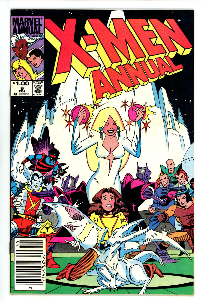 X-Men Annual Vol 1 8 High Grade (1984) Newsstand 