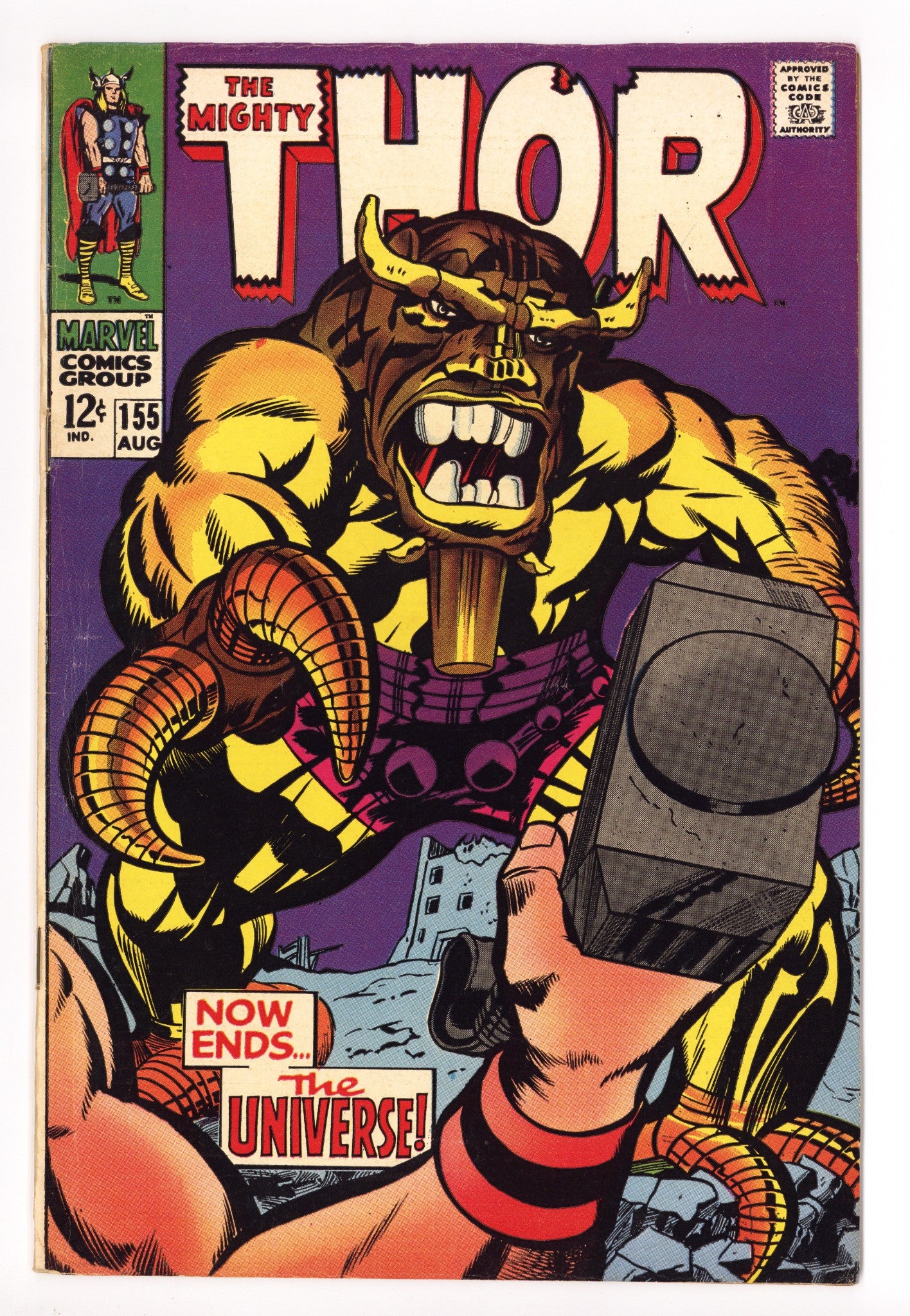 Thor Vol 1 155 FN- (5.5) (1968) 