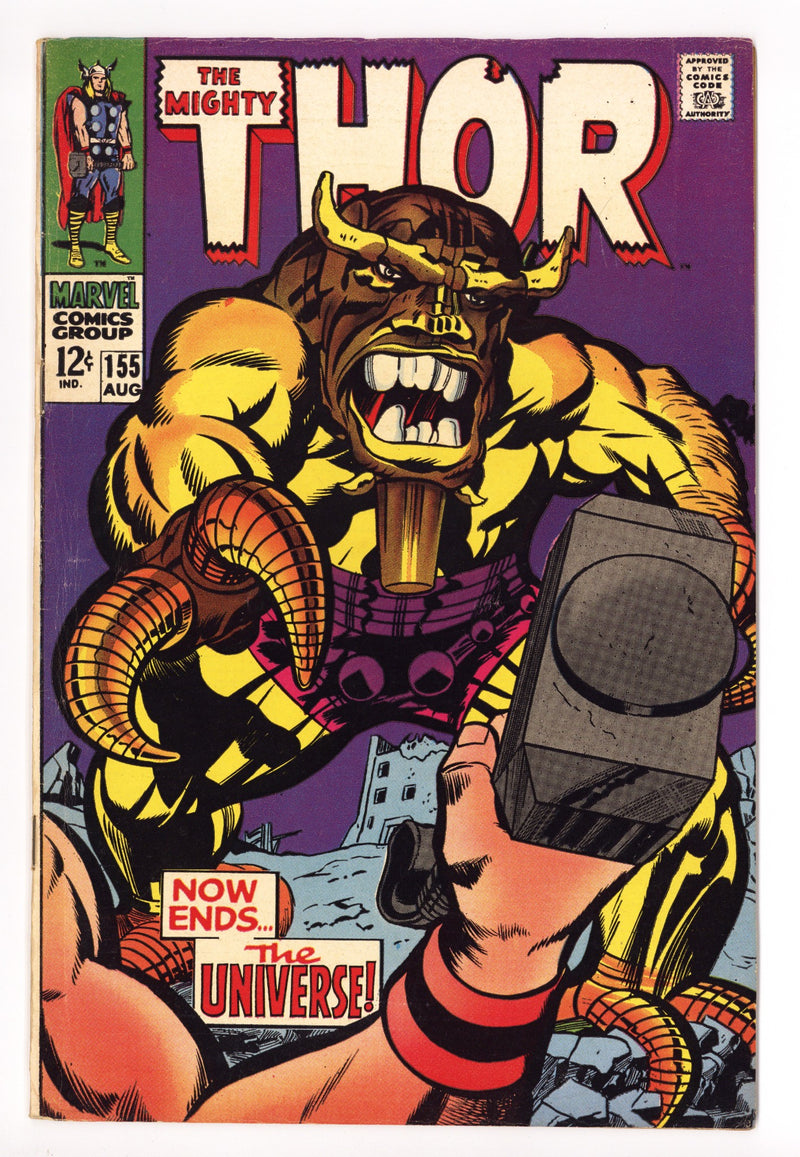 Thor Vol 1 155 FN- (5.5) (1968) 
