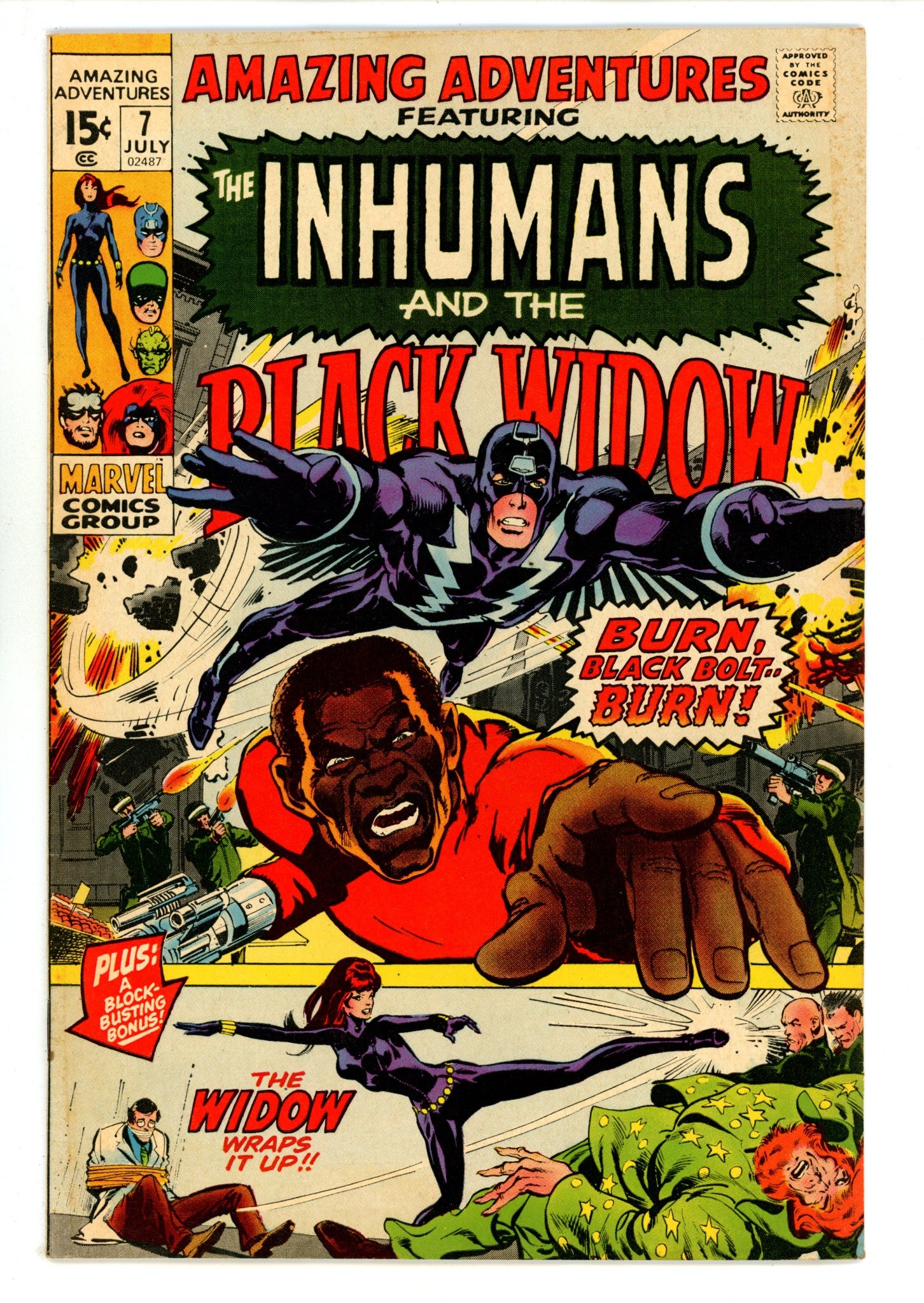 Amazing Adventures Vol 2 7 FN (6.0) (1971) 