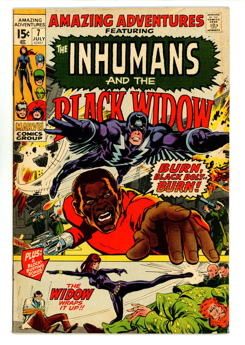 Amazing Adventures Vol 2 7 FN (6.0) (1971) 