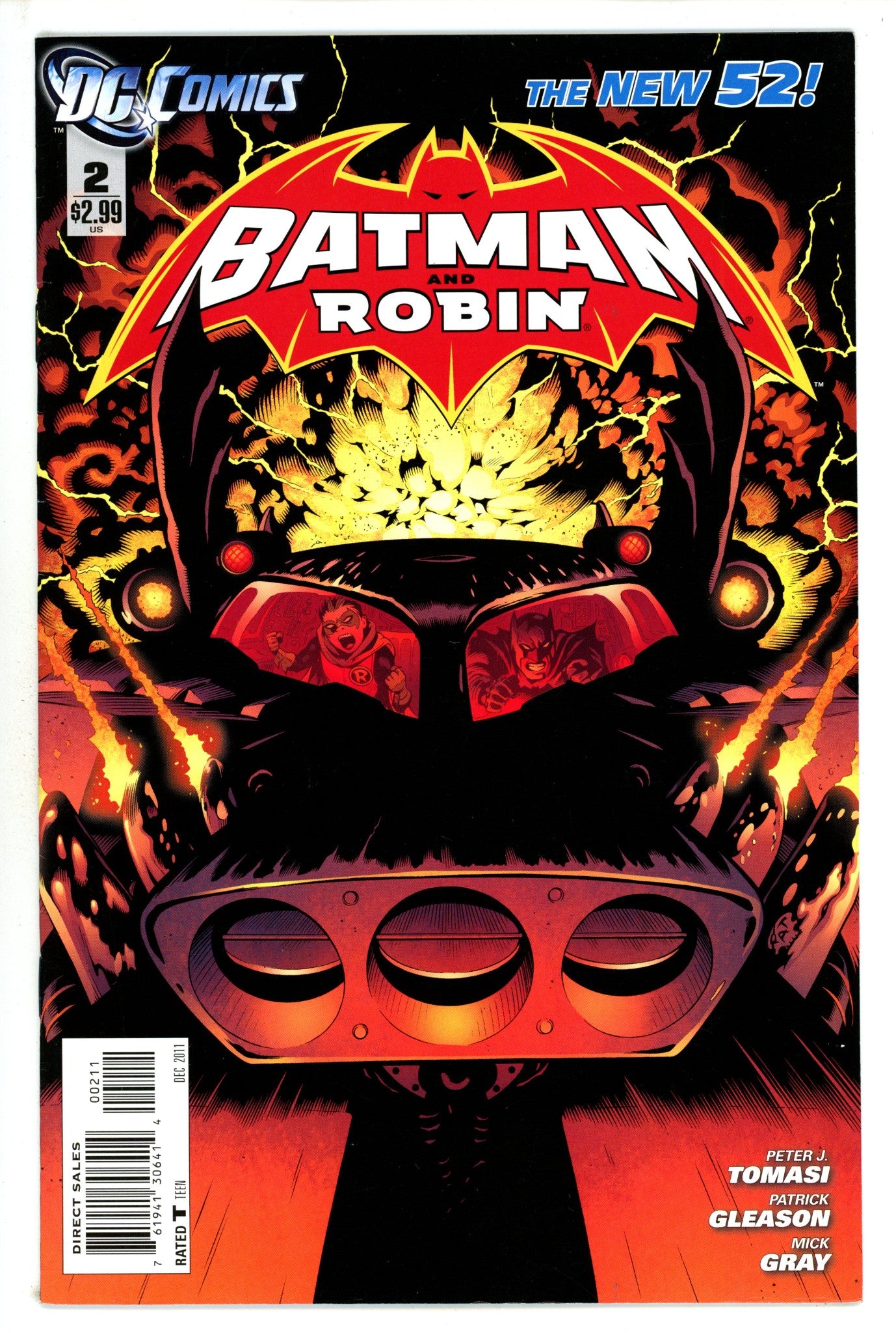 Batman and Robin Vol 2 2 High Grade (2011) 