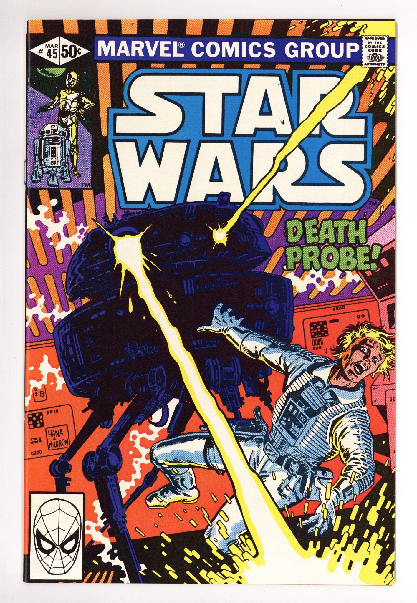 Star Wars Vol 1 45 NM- (9.2) (1981) 
