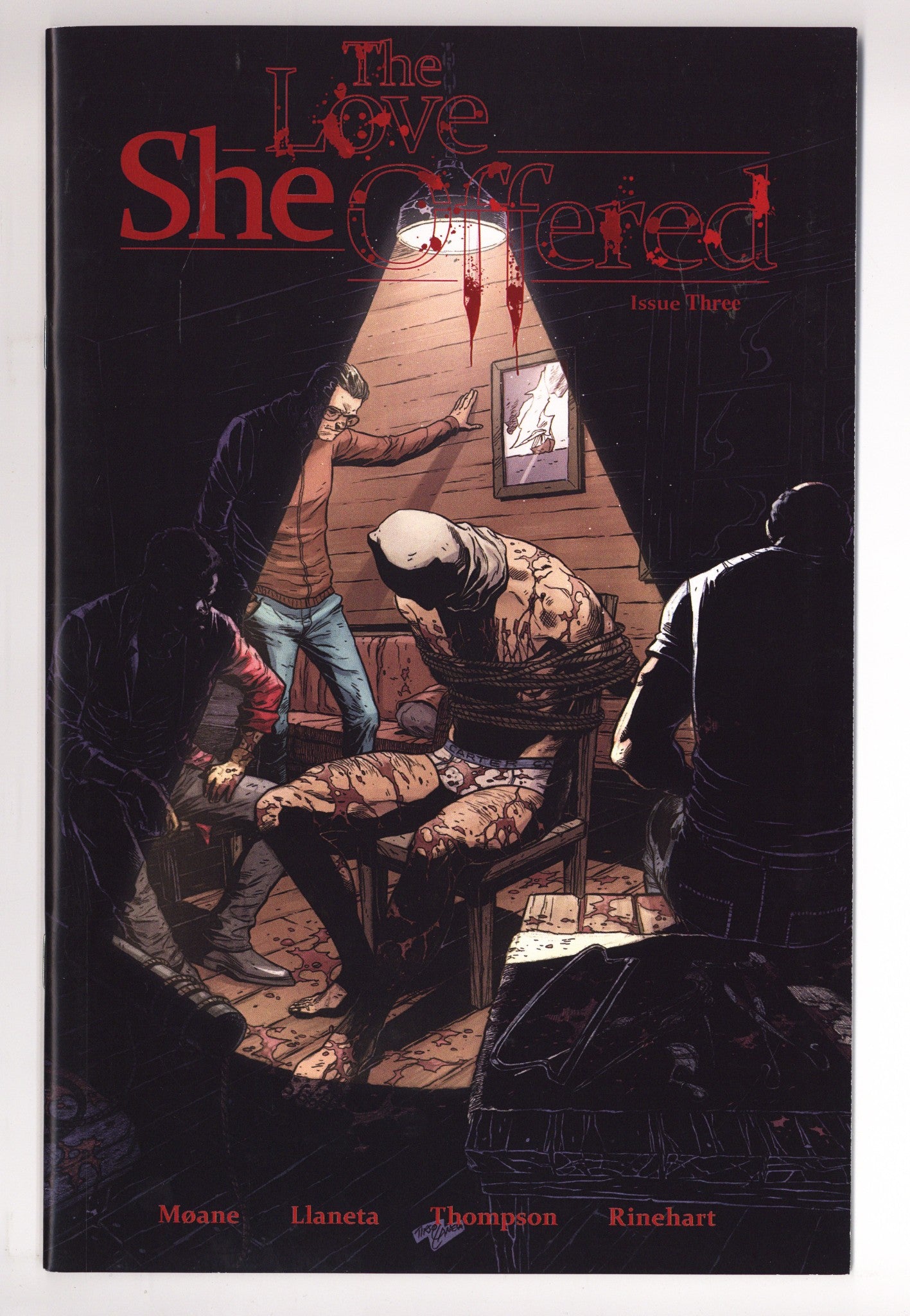 The Love She Offered 3 VF/NM (9.0) (2019) Llaneta Exclusive Variant 