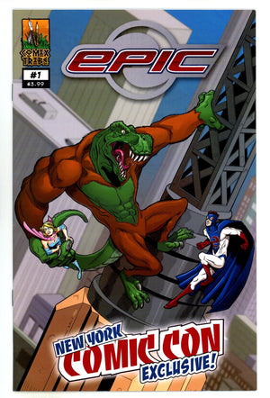 Epic Vol 1 1 VF+ (8.5) (2011) Zolman Exclusive Variant