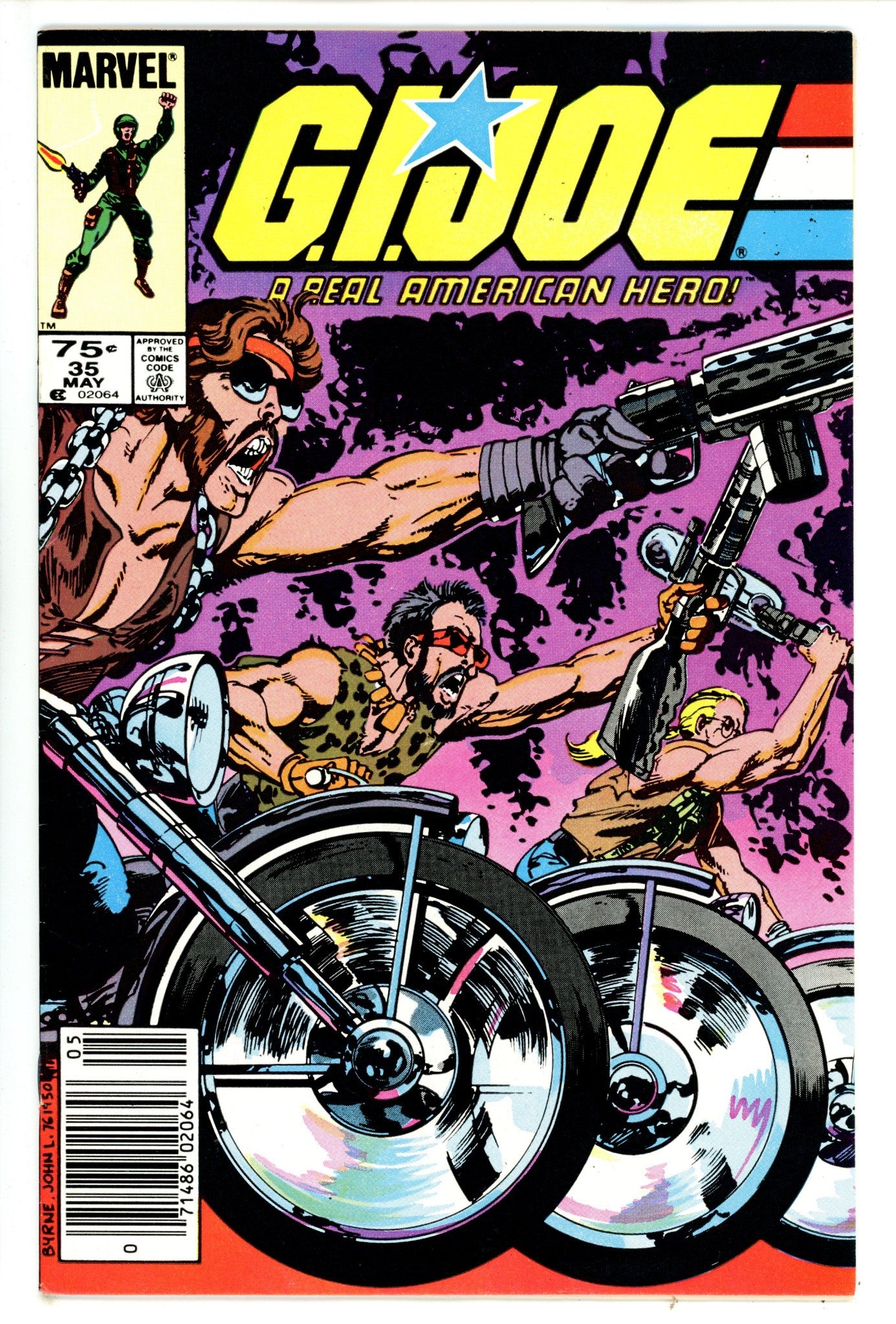 G.I. Joe, A Real American Hero 35 Newsstand FN (1985)
