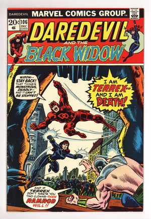 Daredevil Vol 1 106 FN+ (6.5) (1973)