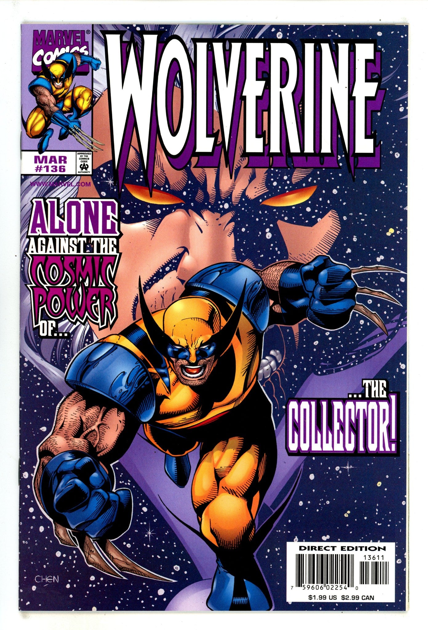 Wolverine Vol 2 136 High Grade (1999) 