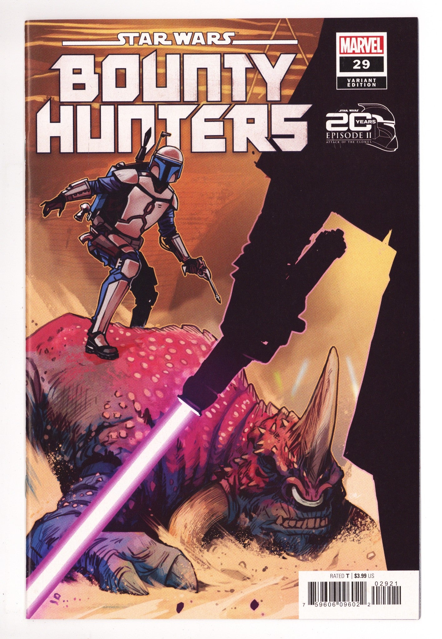 Star Wars: Bounty Hunters 29 High Grade (2023) Wijngaard Variant 
