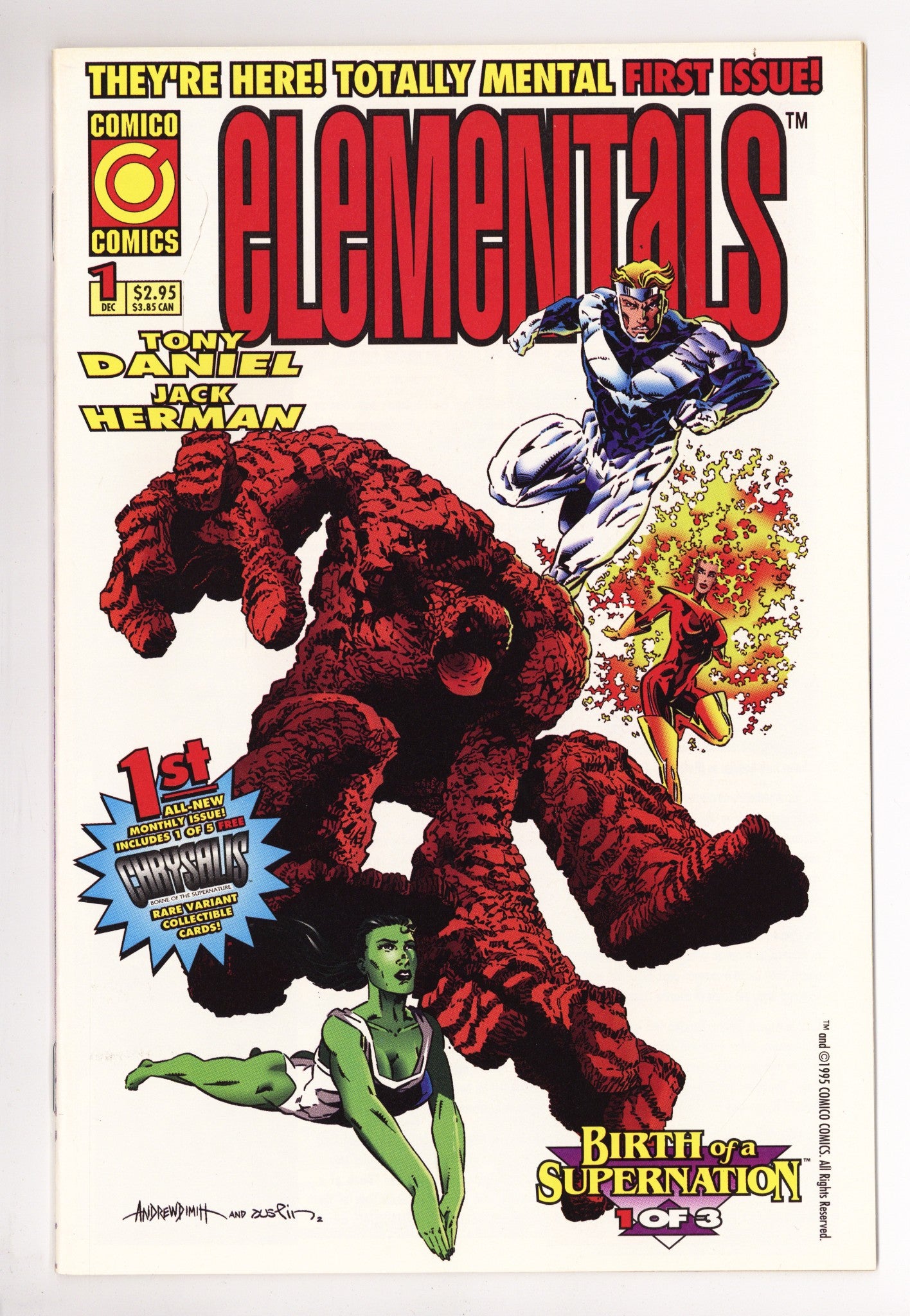 Elementals Vol 3 1 High Grade (1995) 