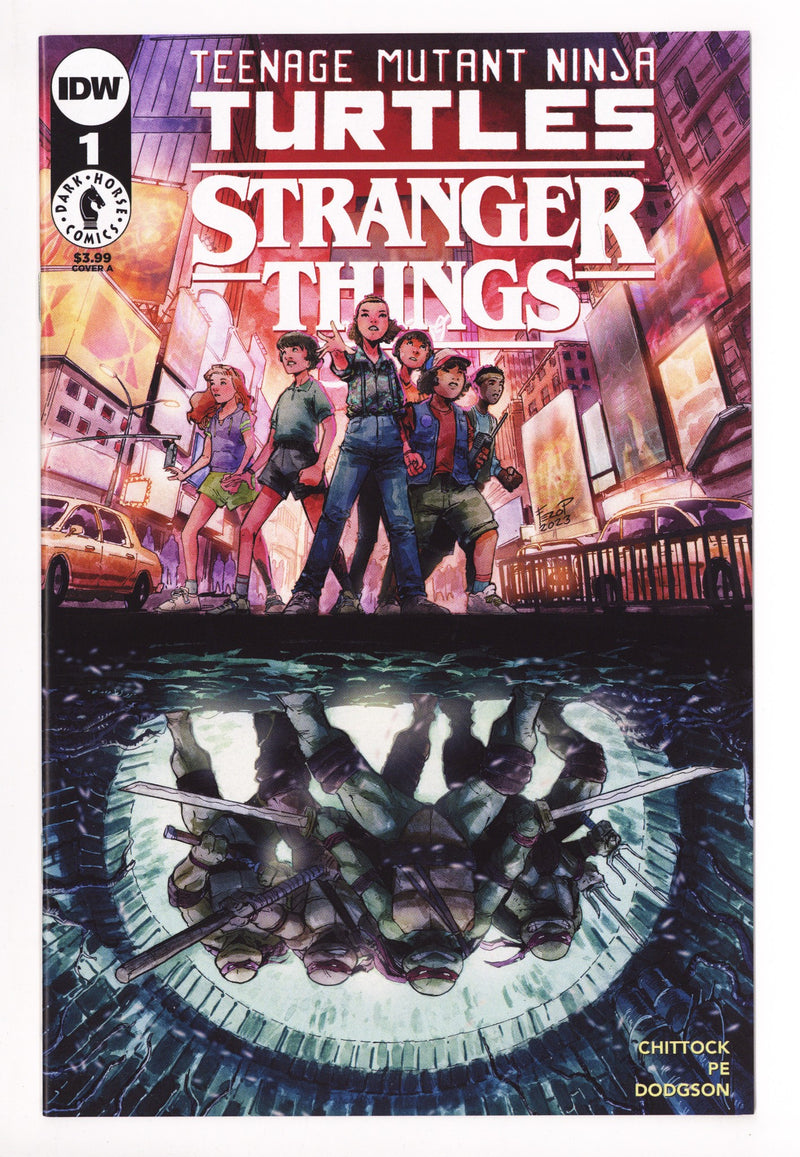 Teenage Mutant Ninja Turtles X Stranger Things 1 High Grade (2023) 