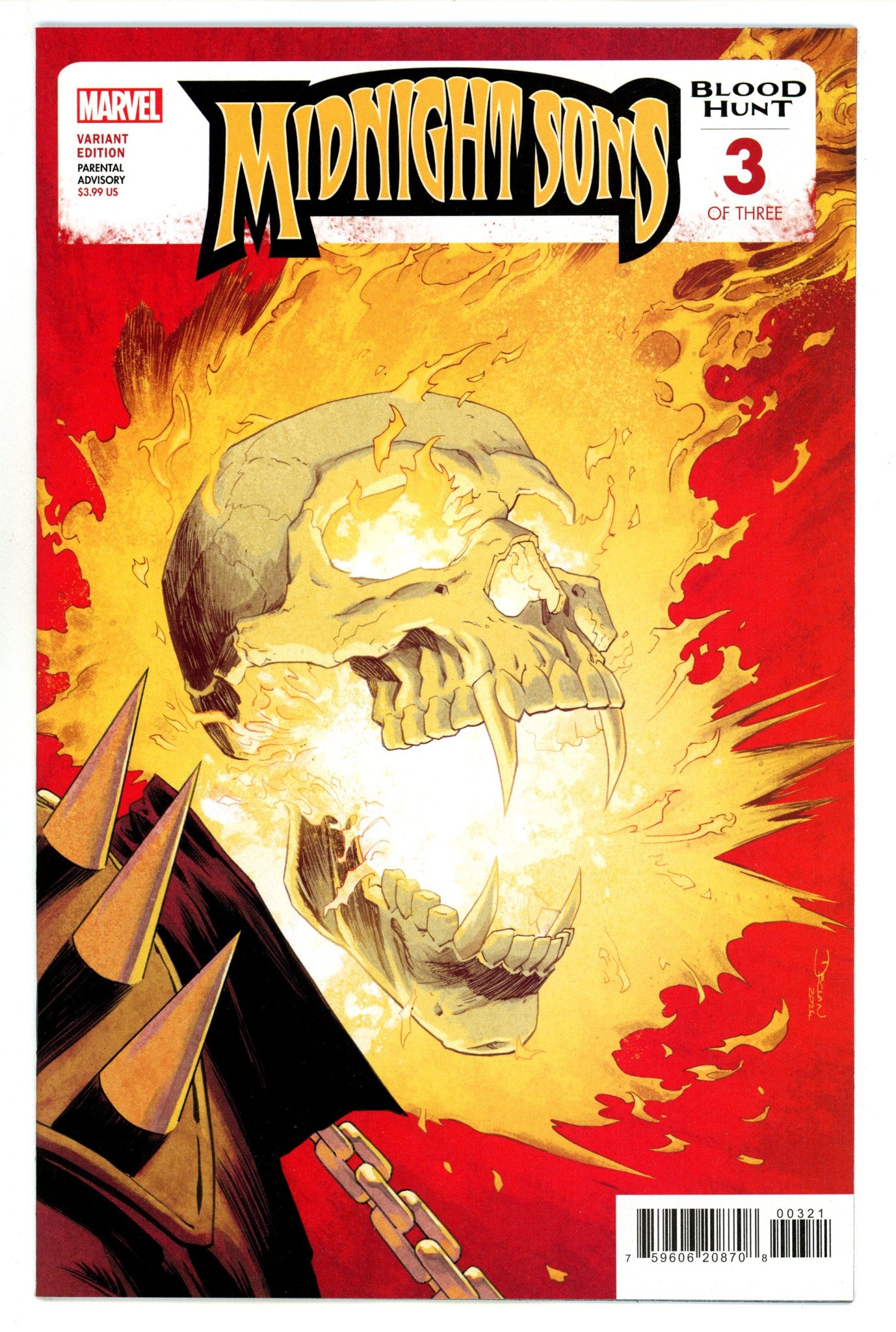 Midnight Sons: Blood Hunt 3 Shalvey Variant (2024)