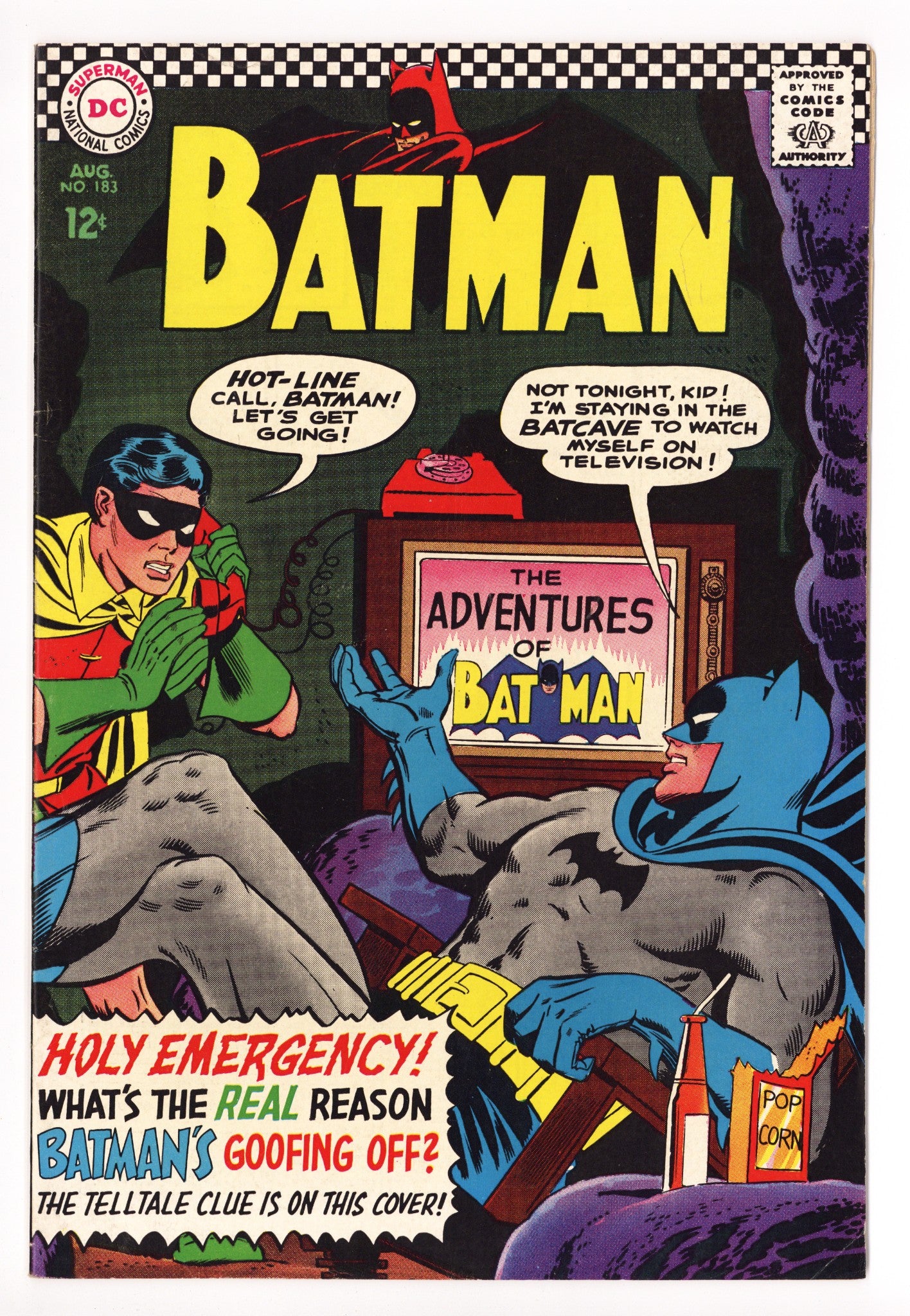 Batman Vol 1 183 FN/VF (7.0) (1966) 