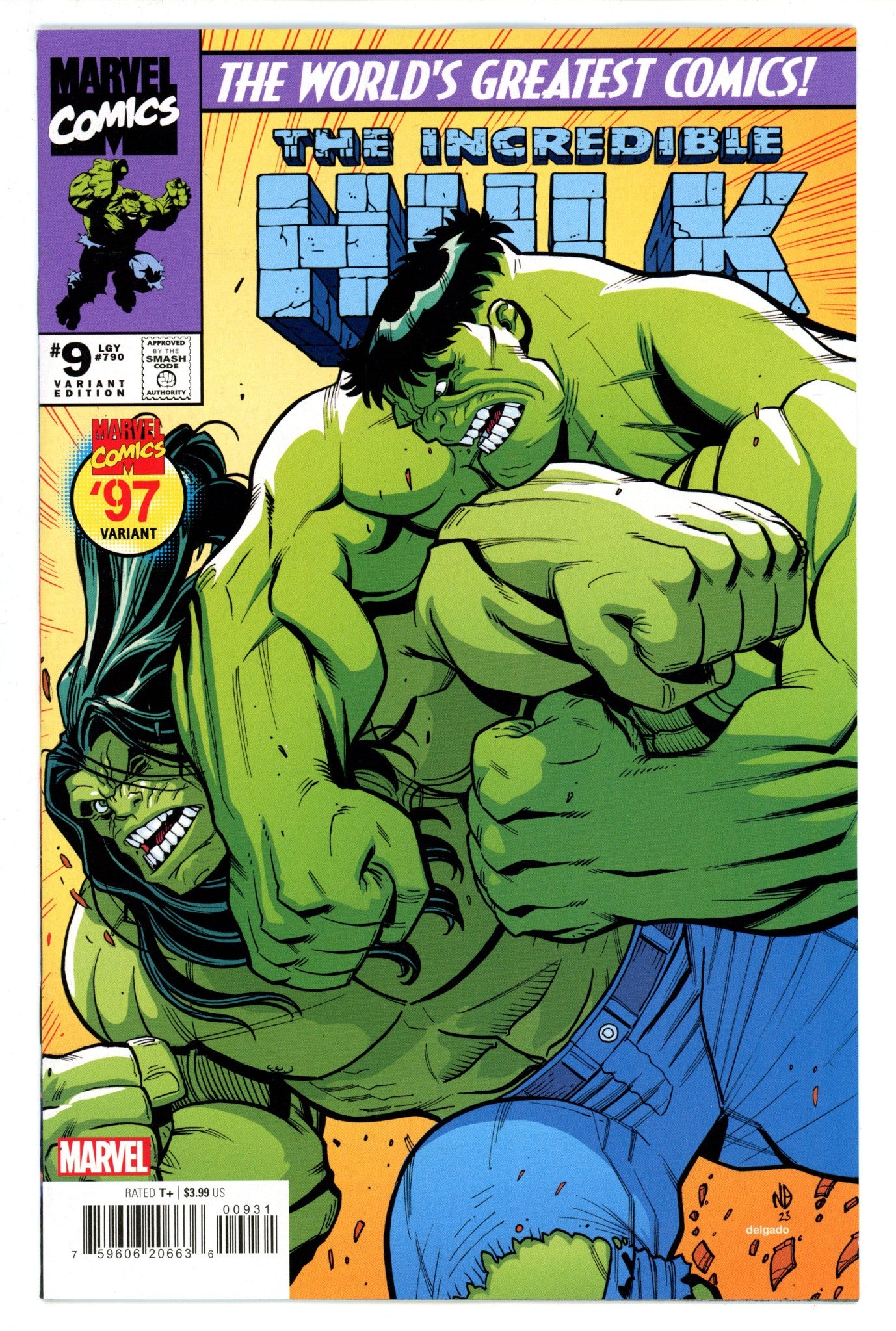 Incredible Hulk Vol 4 9 Bradshaw Variant (2024)
