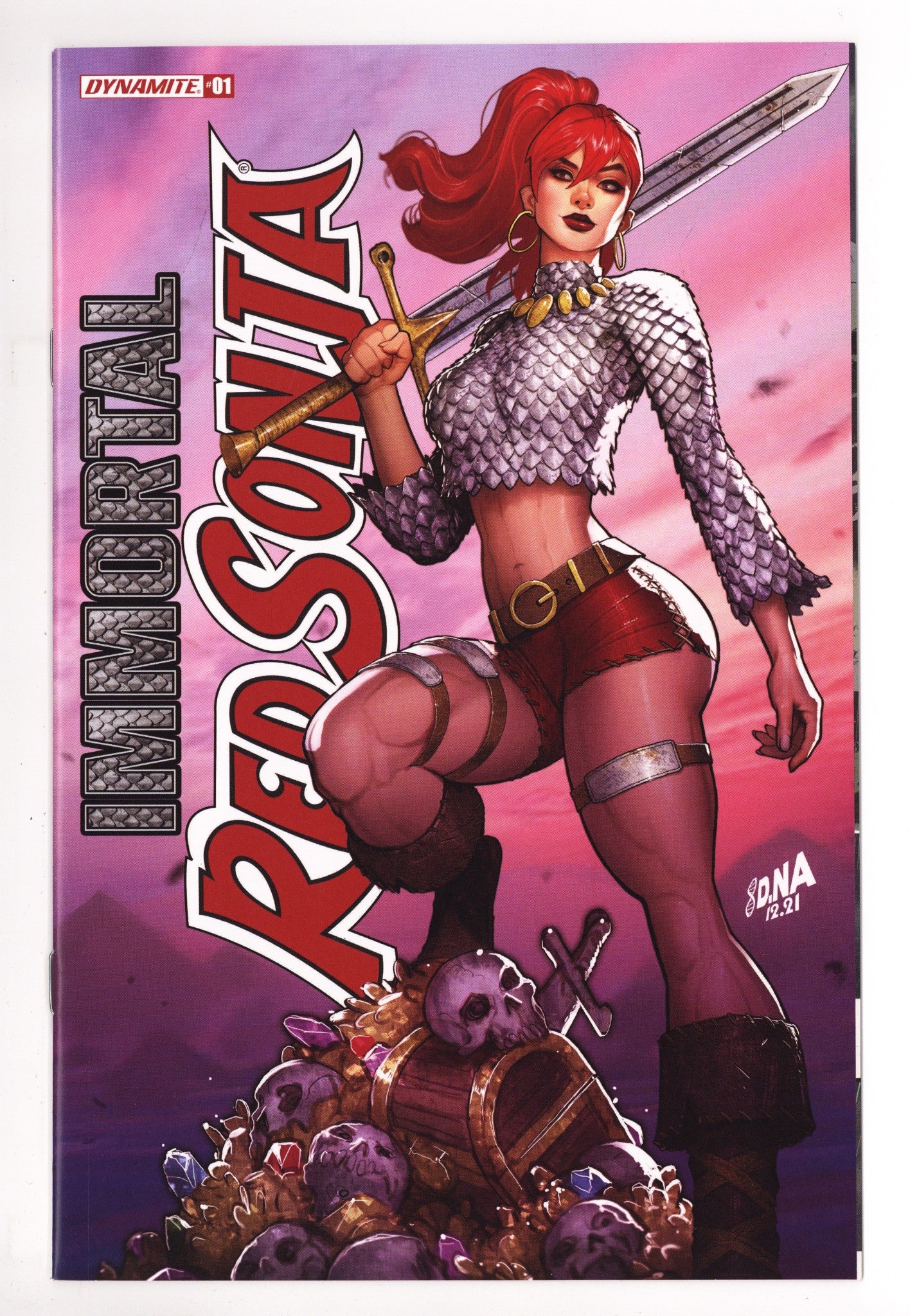 Immortal Red Sonja   1  High Grade   (2022)        