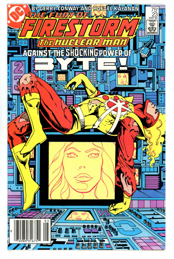 The Fury of Firestorm Vol 2 23 NM- (9.2) (1984) Newsstand