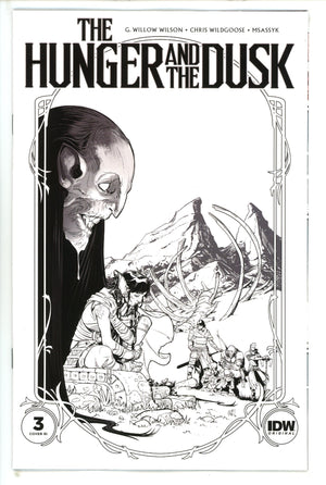 Hunger And Dusk 3 Wildgoose B&W Incentive Variant NM+ (2023)