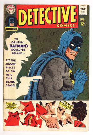 Detective Comics Vol 1 367 VG+ (4.5) (1967)