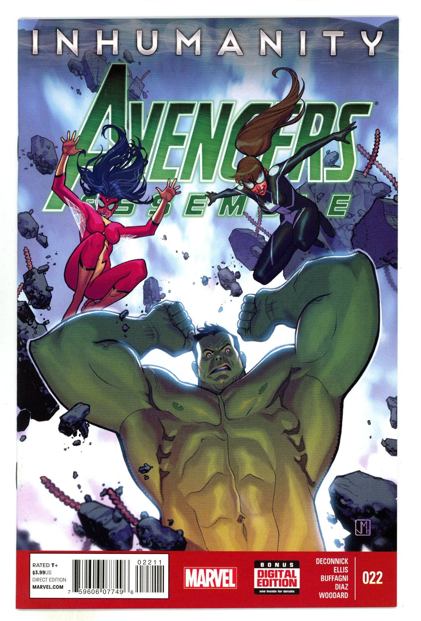 Avengers Assemble Vol 2 22  High Grade  (2014)  