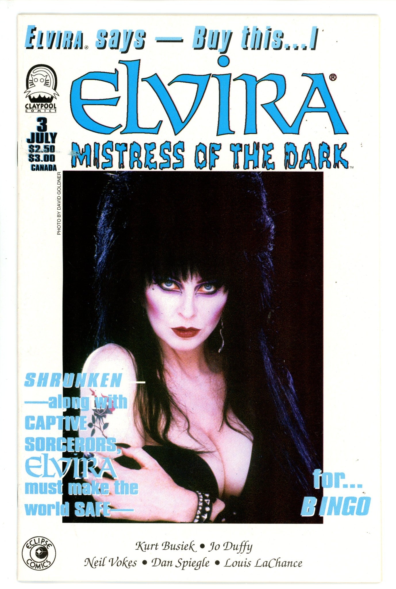 Elvira Mistress of the Dark 3 VF- (1993)