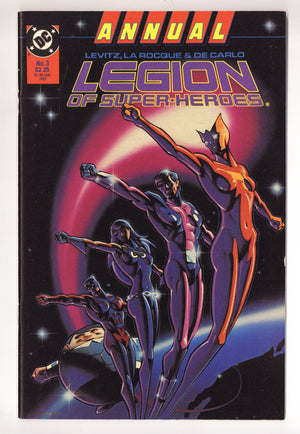 Legion of Super-Heroes Annual Vol 3 3 High Grade (1987)