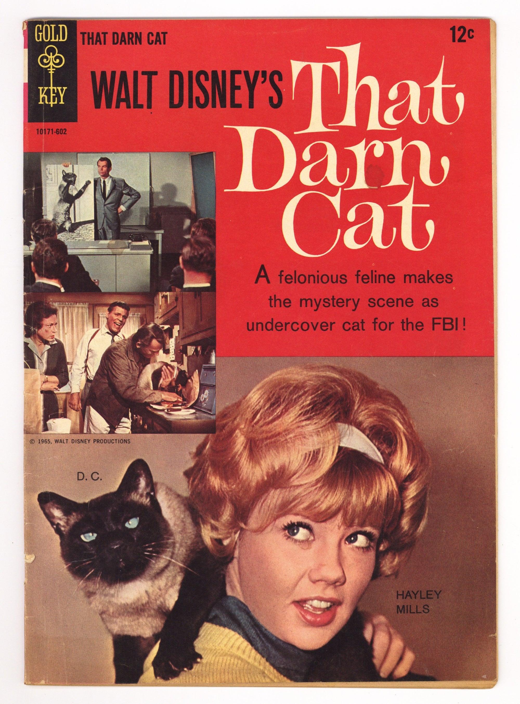 Walt Disney's That Darn Cat [nn] Low Grade (1966) 