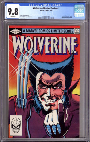 Wolverine Vol 1 1 CGC 9.8 (NM/M) (1982)