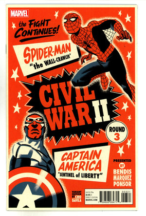 Civil War II 3 High Grade (2016) Cho Variant