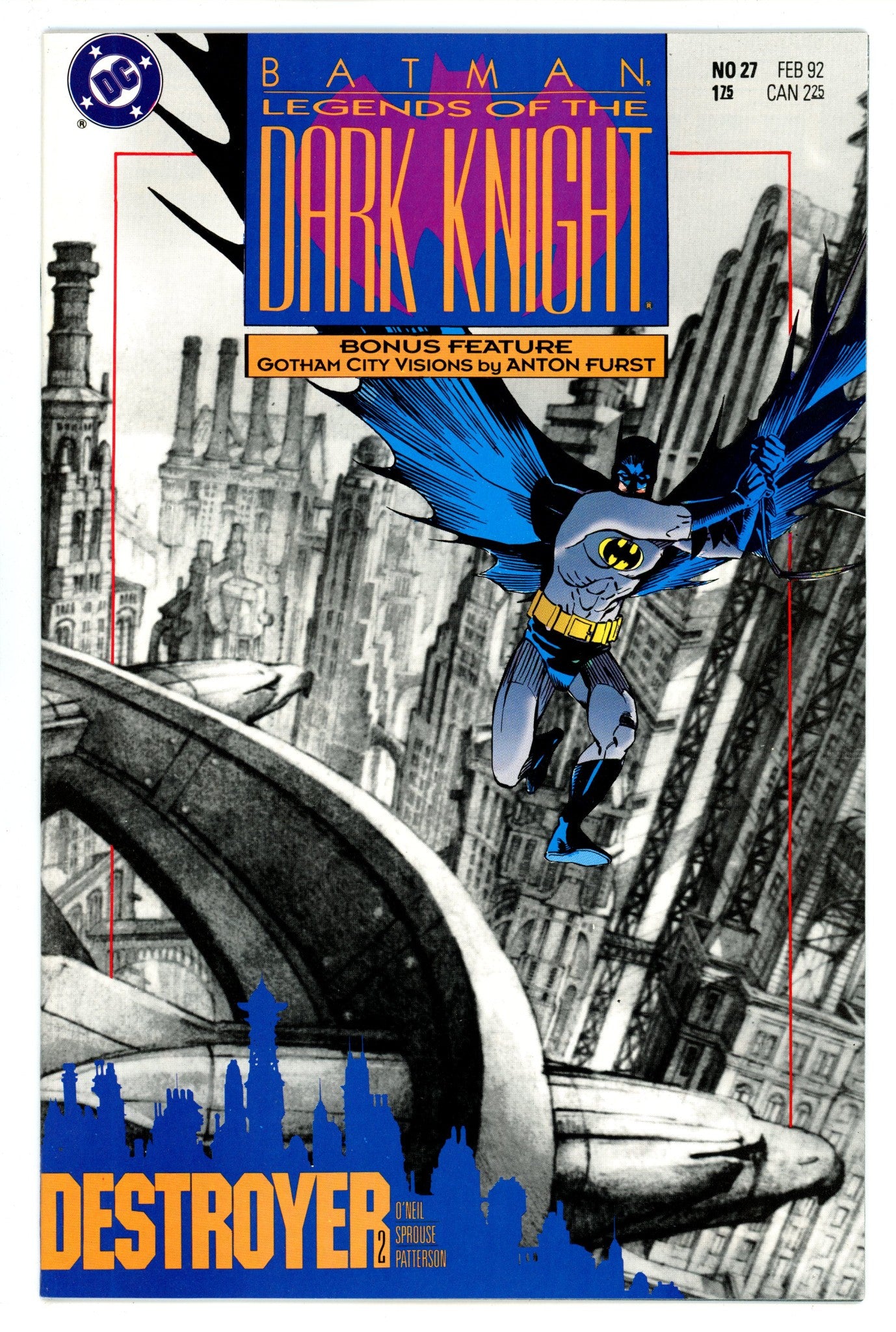 Legends of the Dark Knight 27 High Grade (1992) 