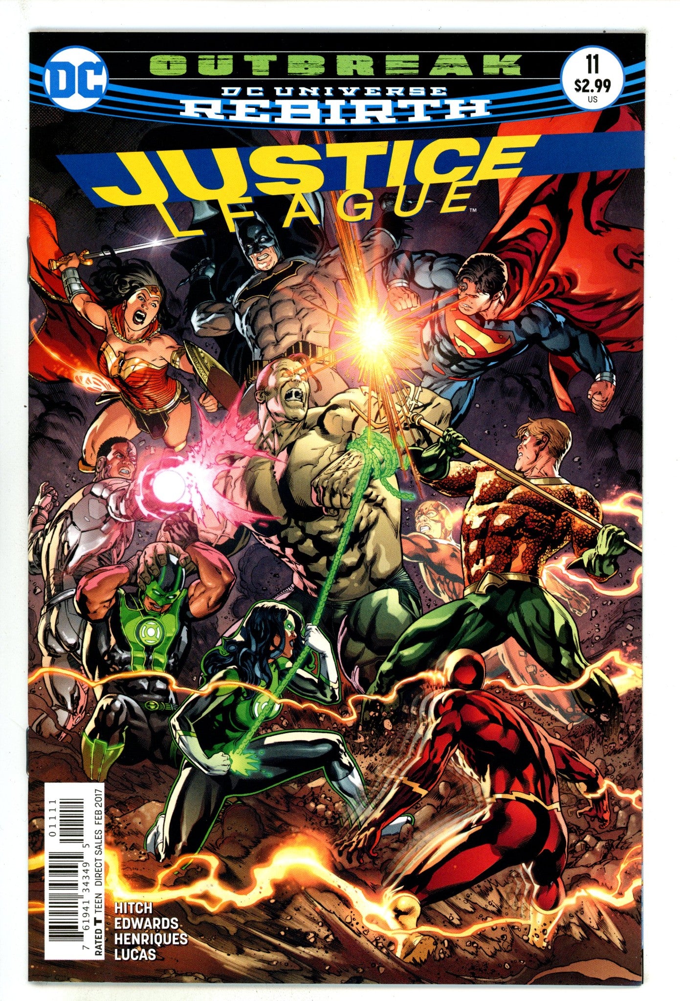 Justice League Vol 2 11 High Grade (2017) 