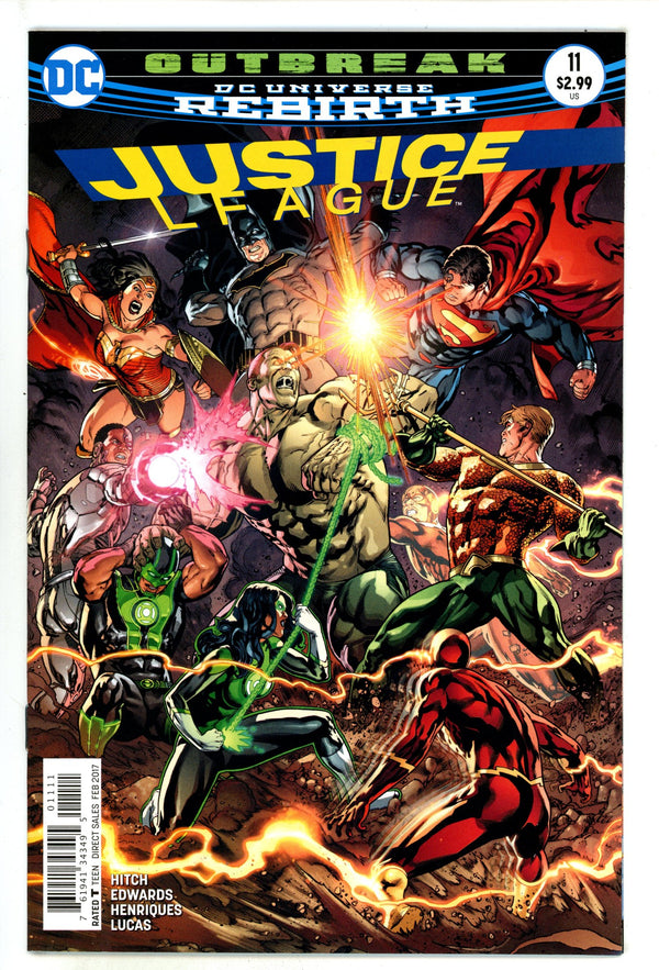 Justice League Vol 2 11 High Grade (2017)