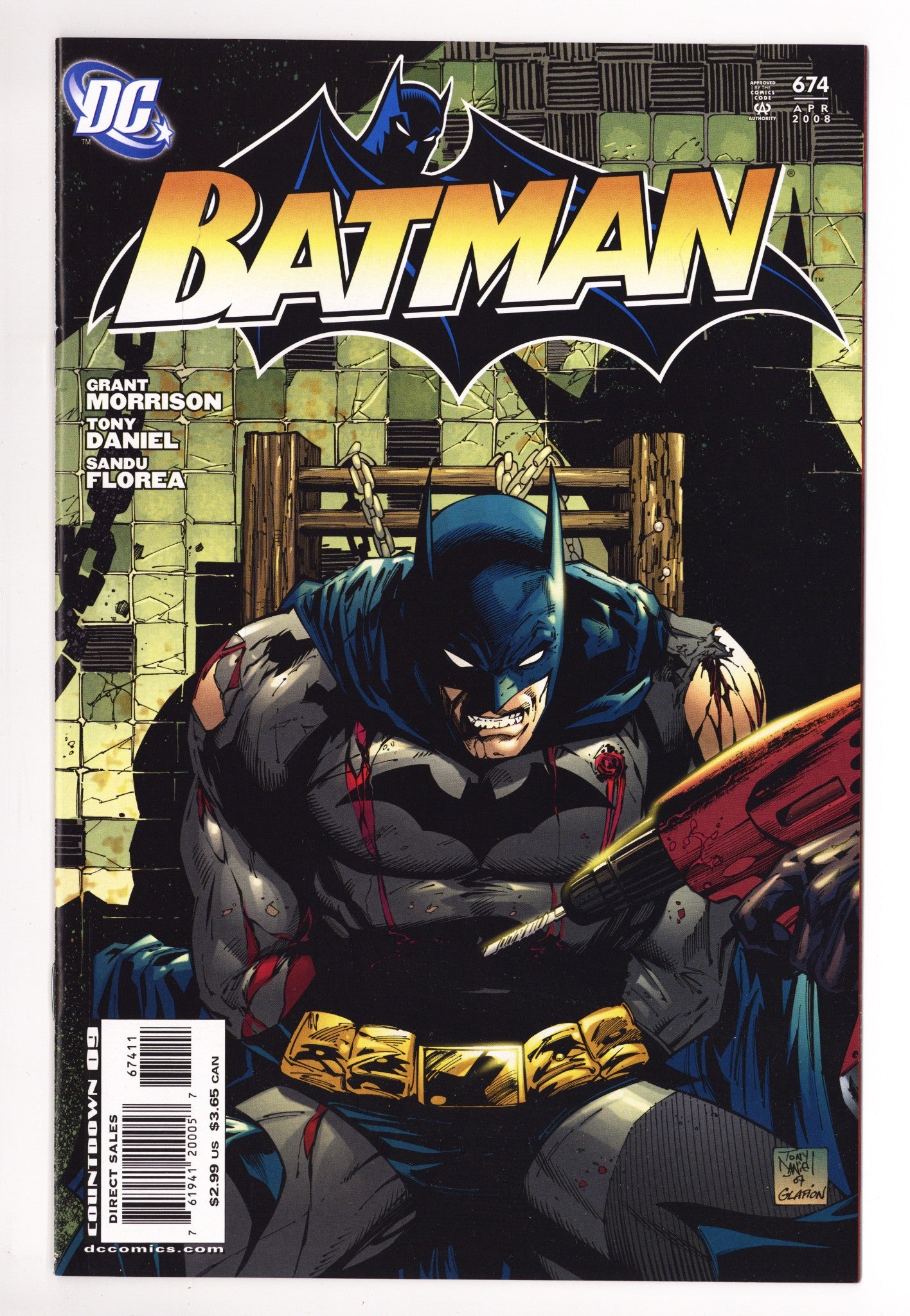 Batman Vol 1 674 Mid Grade (2008) 