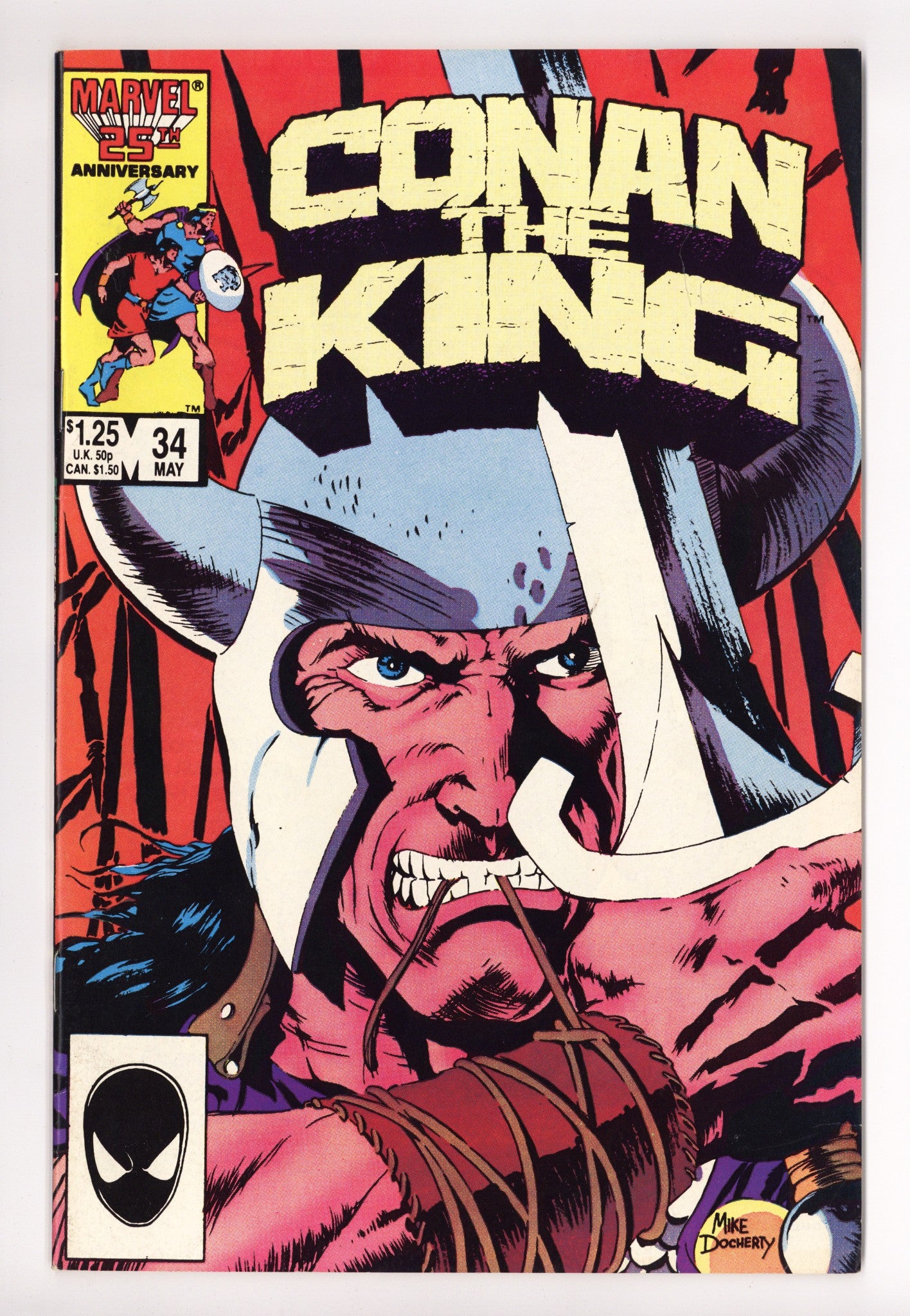 Conan the King 34 Mid Grade (1986) 