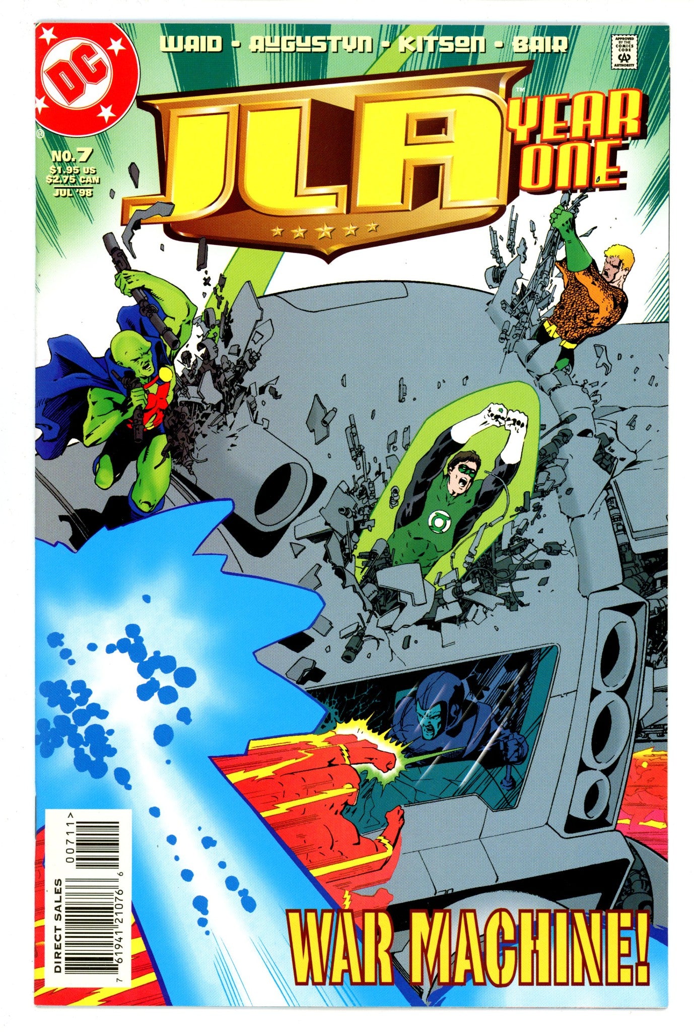 JLA: Year One 7 High Grade (1998) 