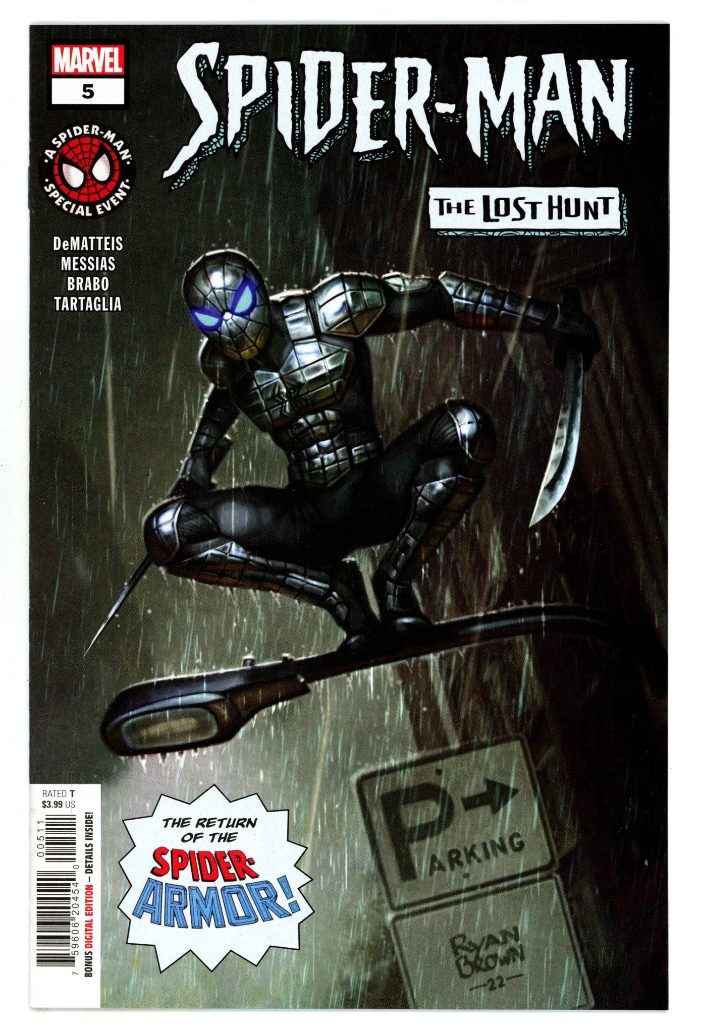 Spider-Man: The Lost Hunt  5  High Grade  (2023)  