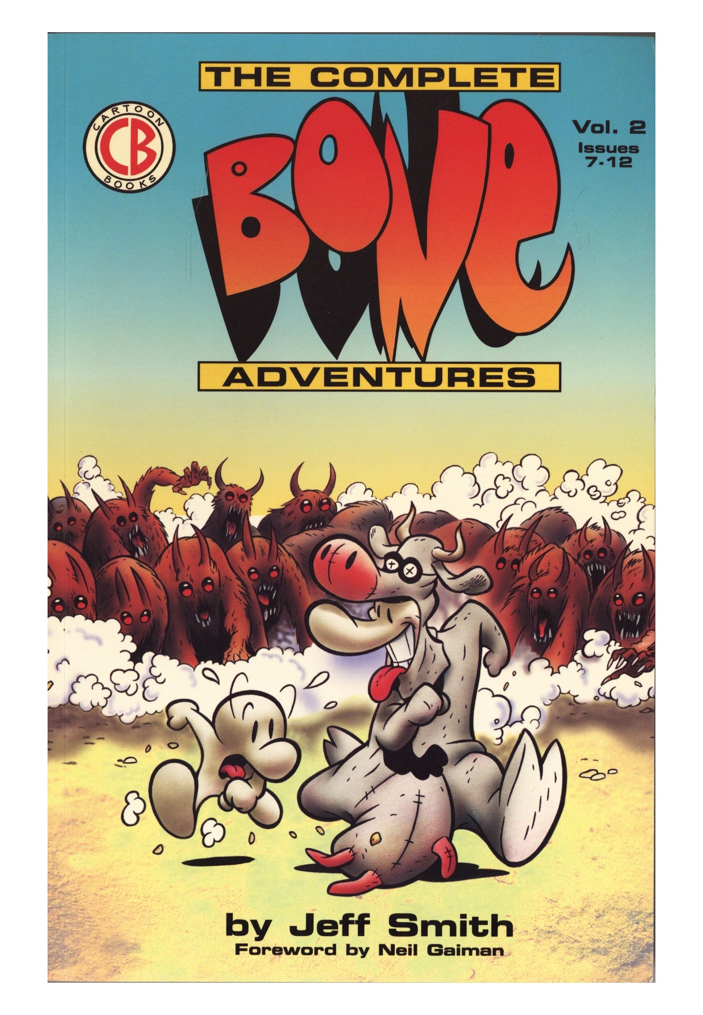 The Complete Bone Adventures TPB Vol 2   High Grade With Book Plate Signed by Jeff Smith  (1994)        