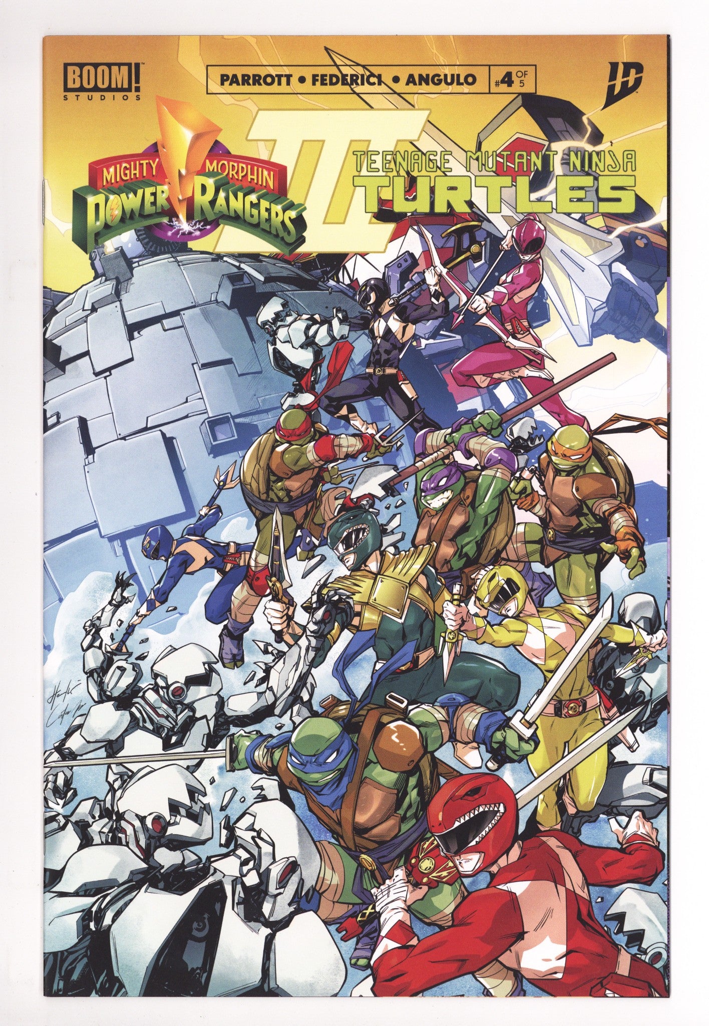 Mighty Morphin Power Rangers/Teenage Mutant Ninja Turtles III  4 Prasetya  Variant   (2026)