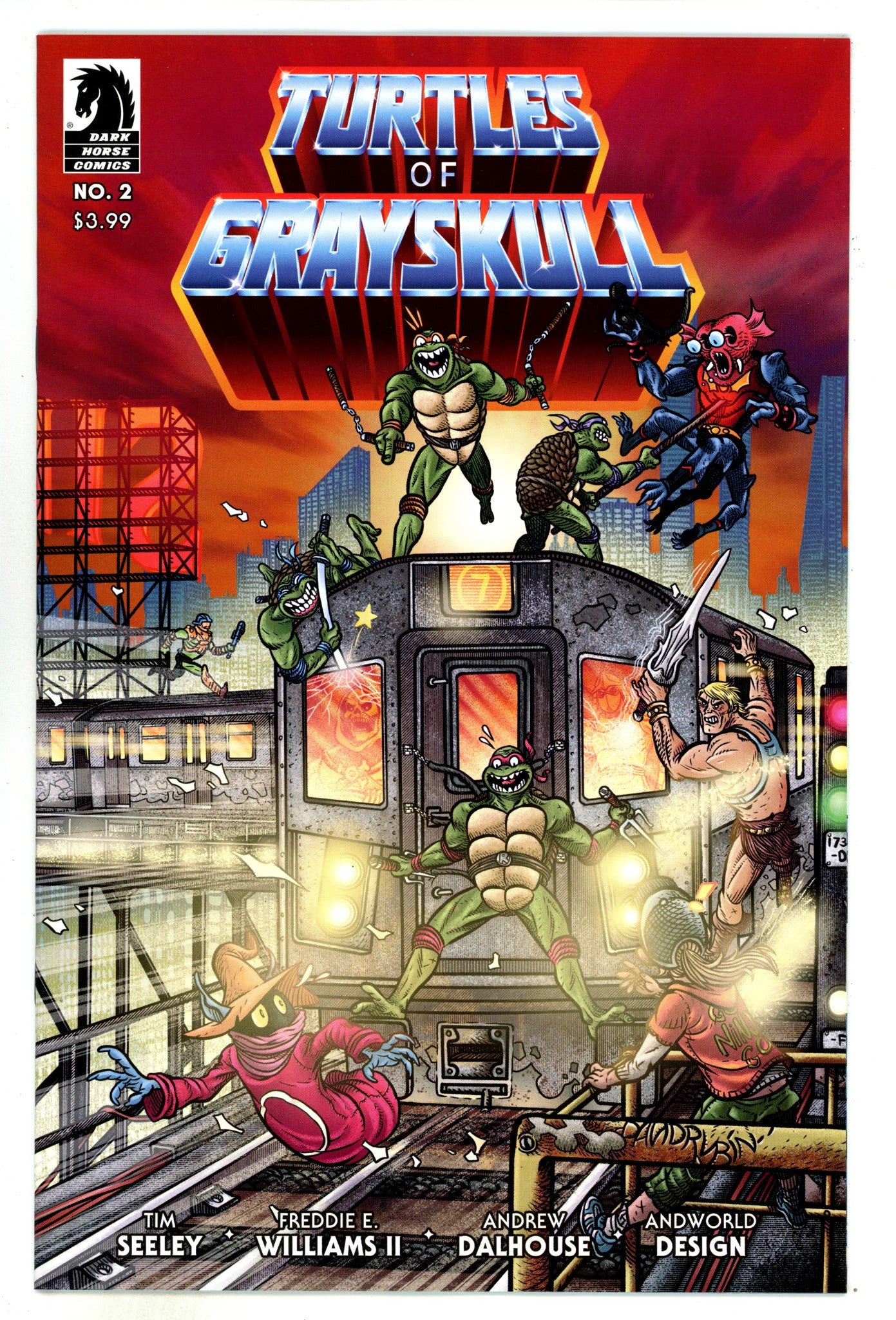 Masters Of The Universe/Teenage Mutant Ninja Turtles: Turtles Of Grayskull  2 Rub√≠n  Variant   (2024)
