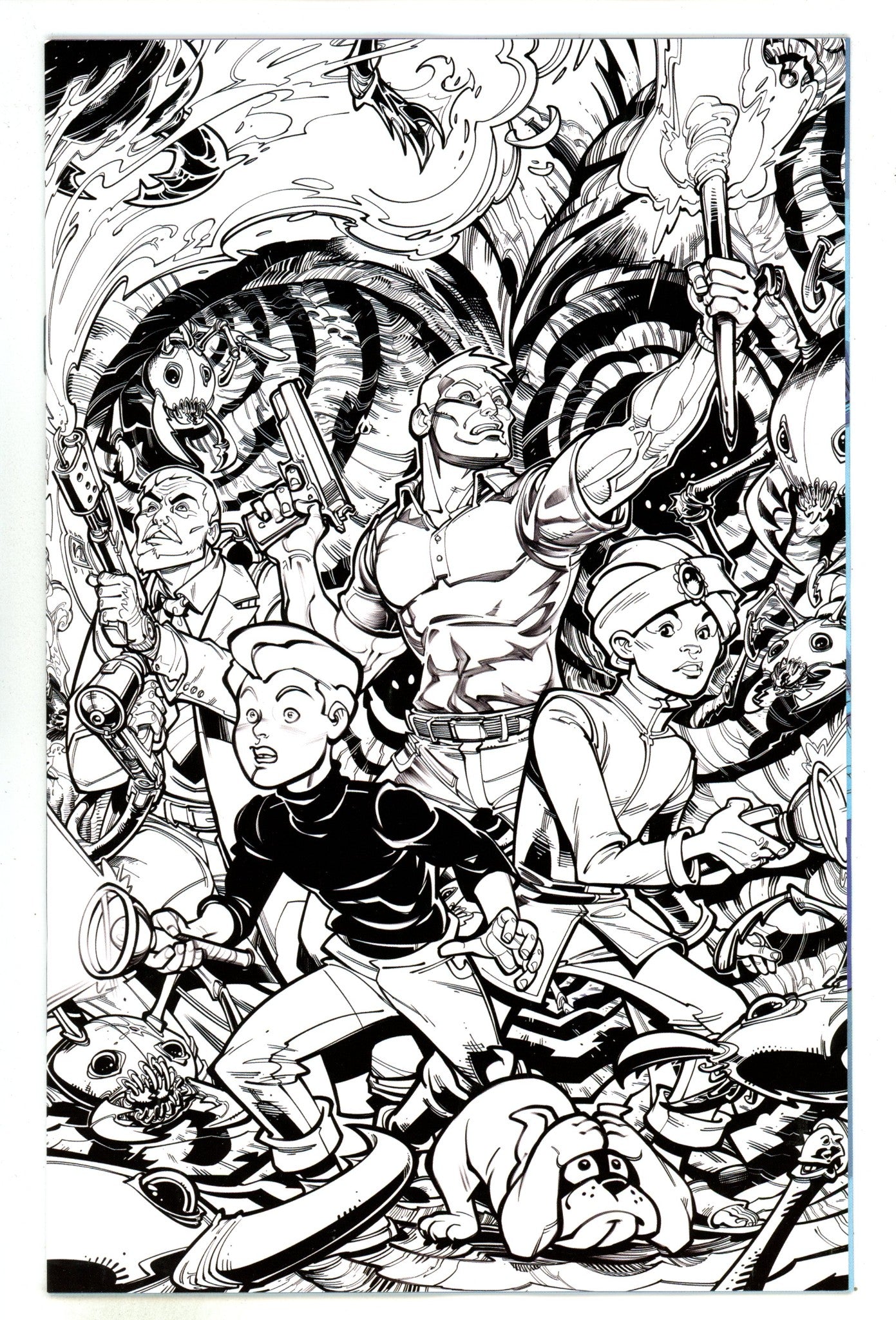 Jonny Quest 4 Quest B&W Virgin Incentive Variant (2024)