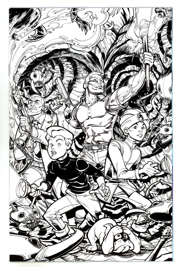 Jonny Quest 4 Quest B&W Virgin Incentive Variant (2024)