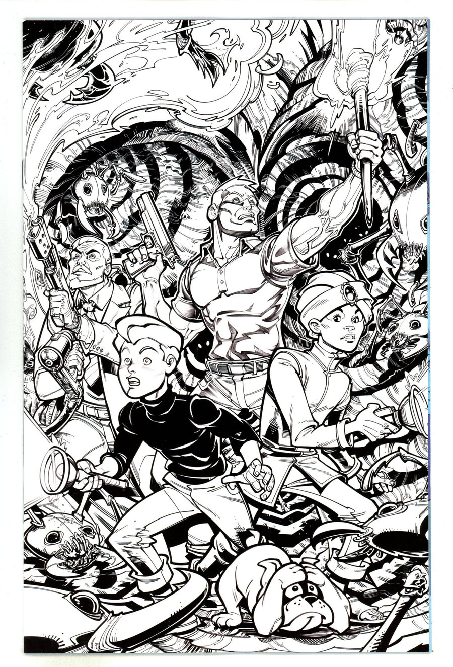 Jonny Quest 4 Quest B&W Virgin Incentive Variant (2024)